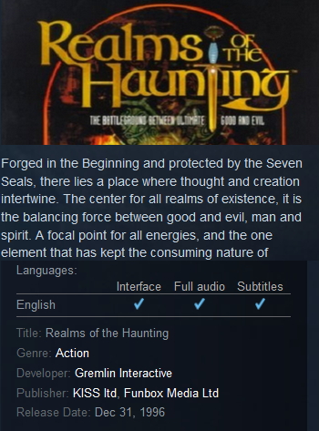 Realms of the Haunting (steam) - Click Image to Close